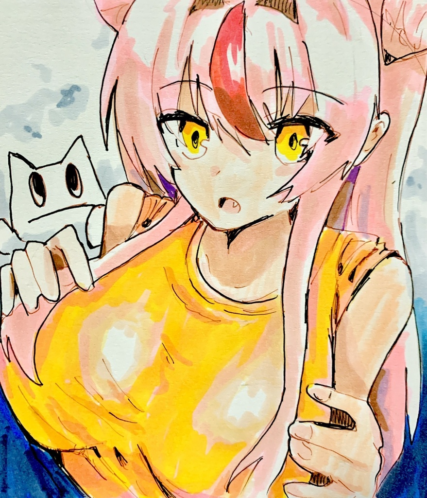鵺本ねむ色紙017