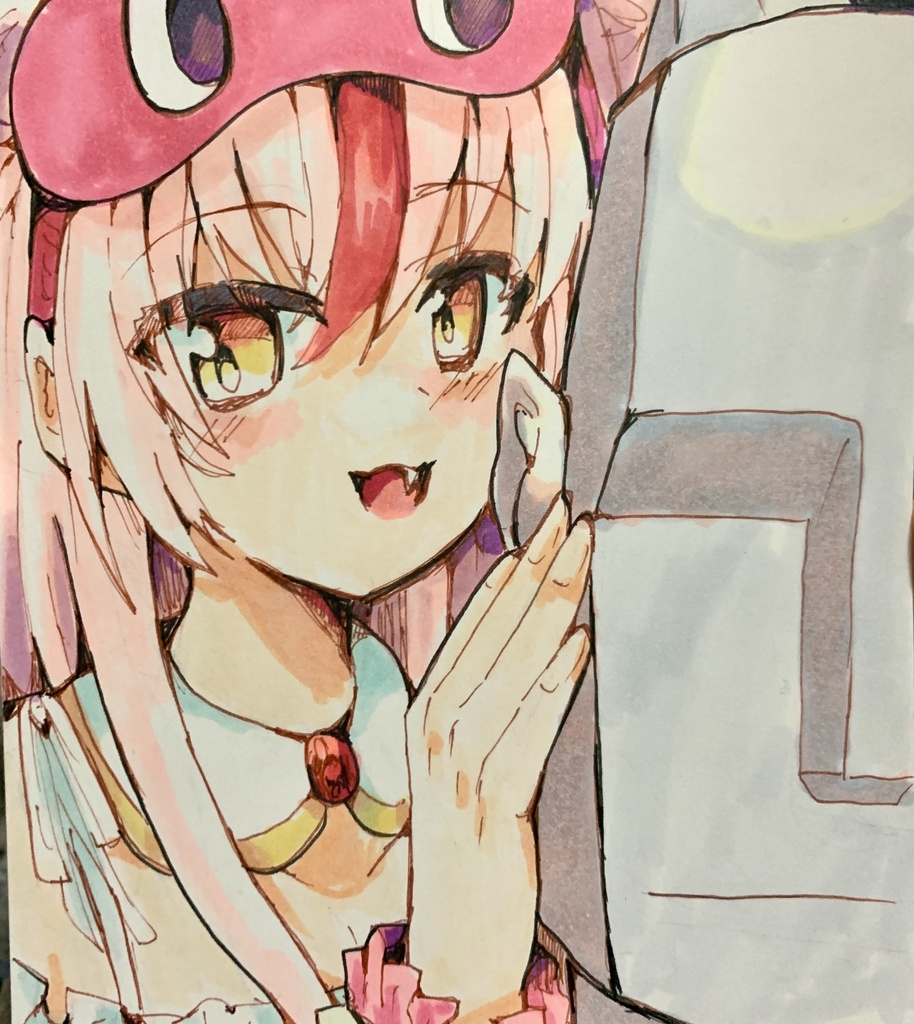 鵺本ねむ色紙021