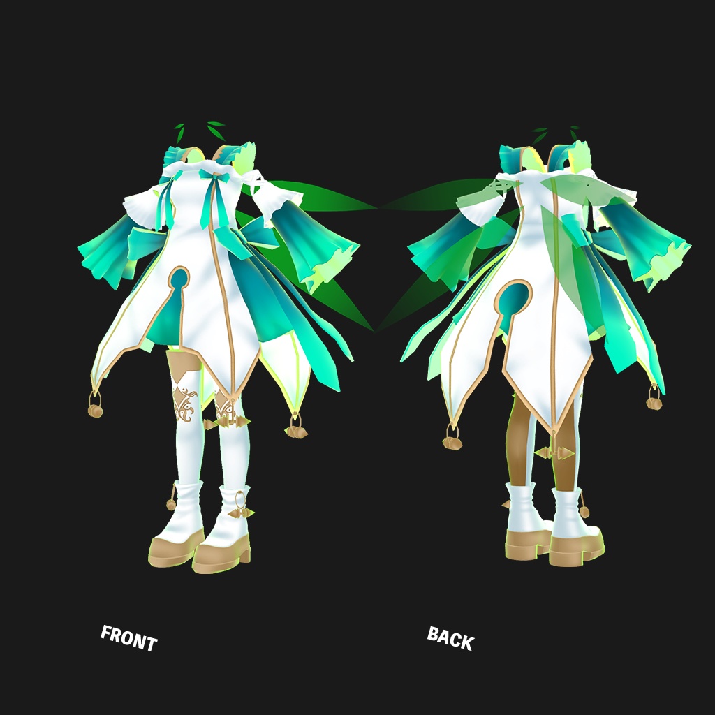 「MIME」専用衣装【3D衣装モデル】フェアリー