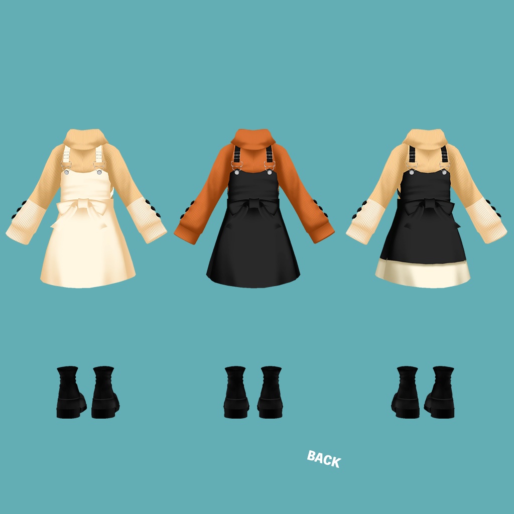 「リアアリス」専用【3D衣装モデル】カプチーノ