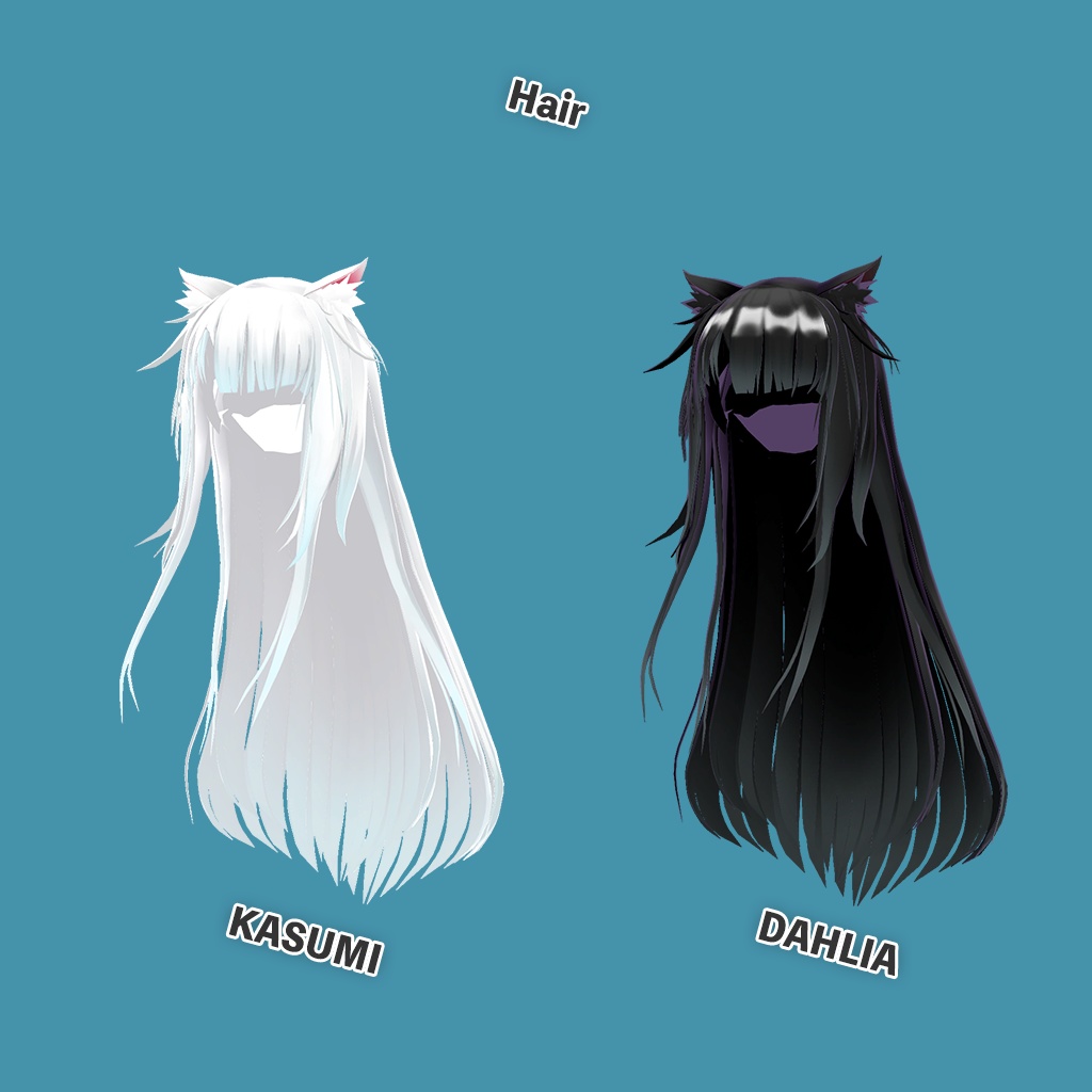 「ウルフェリア」専用【3D衣装モデル】カスミ / ダリア