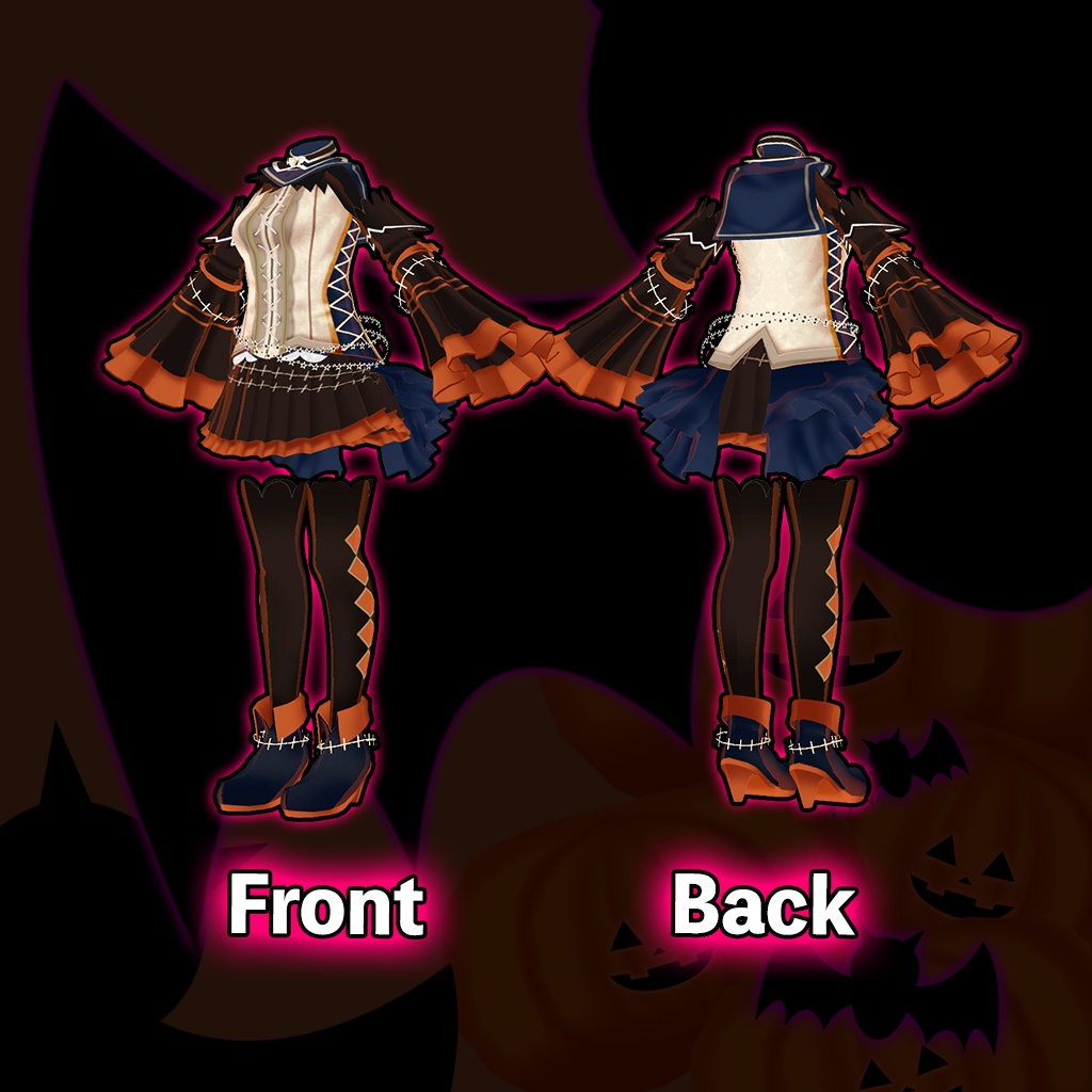 「リンツ」専用【3D衣装モデル】ハロウィンパーティー