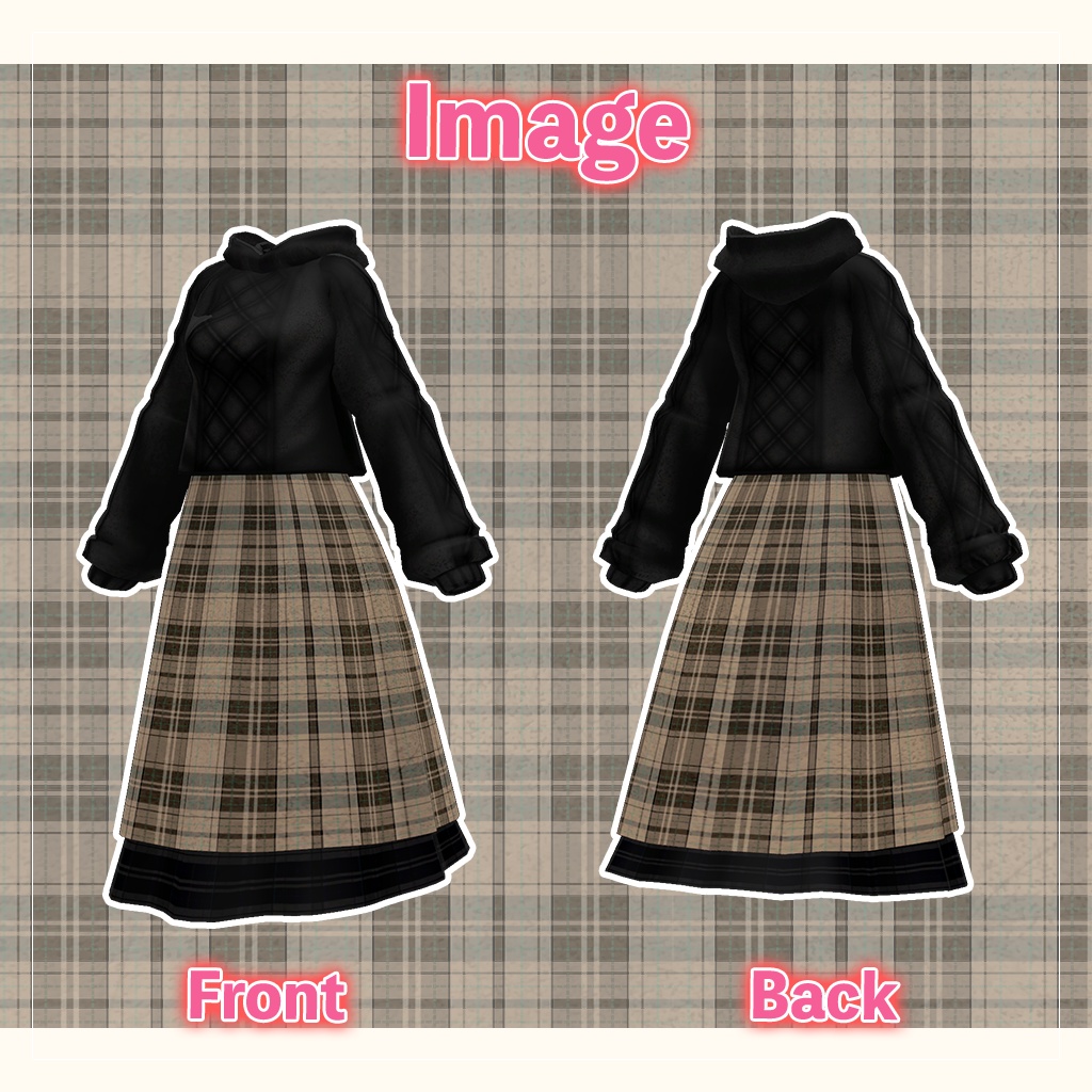 「ウルフェリア」専用【3D衣装モデル】ダース