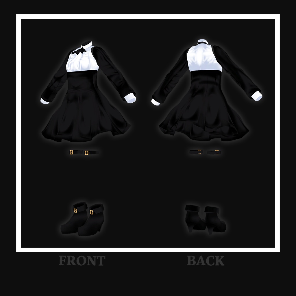 「竜胆」専用【3D衣装モデル】アリスミ