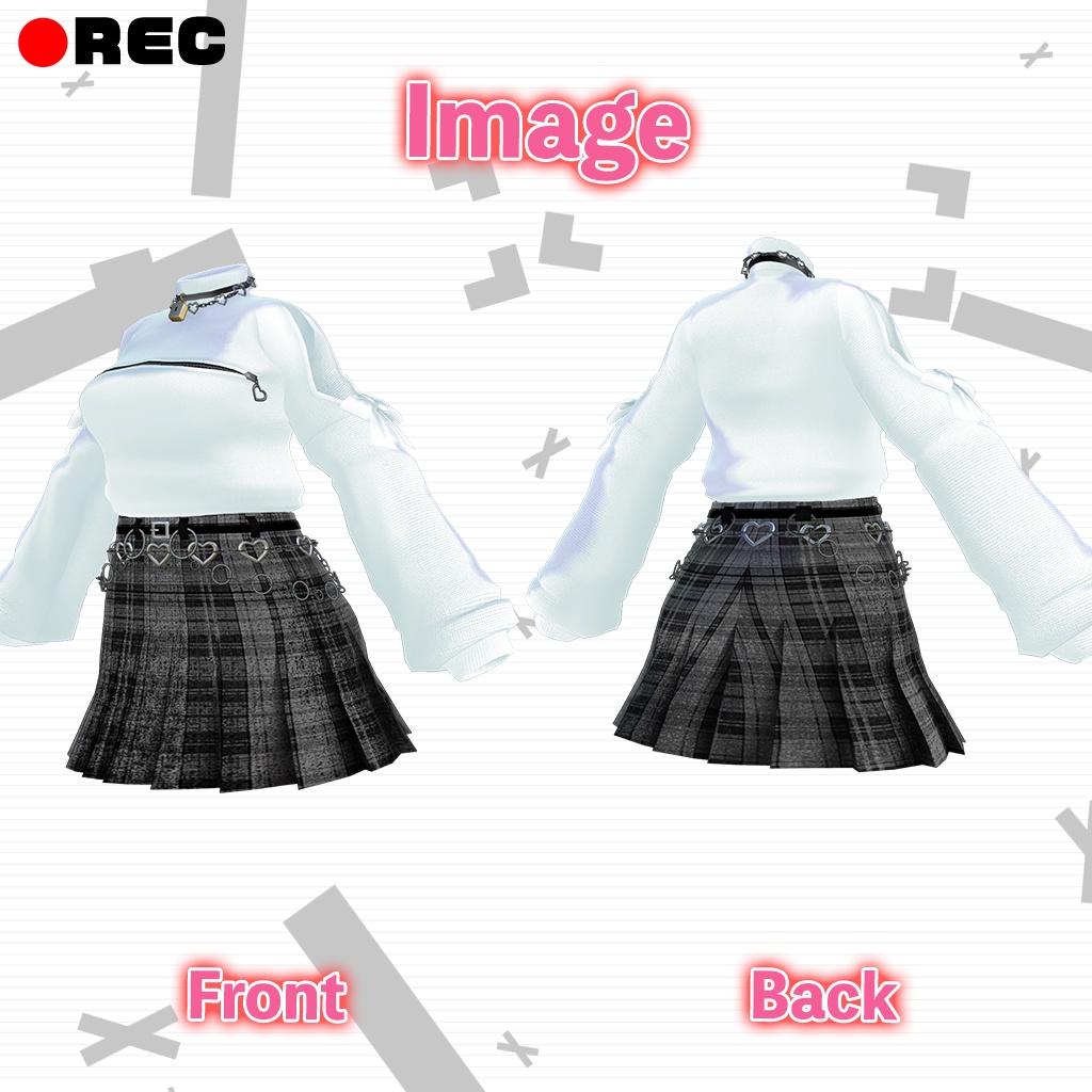 「桔梗」専用【3D衣装モデル】トネリコ