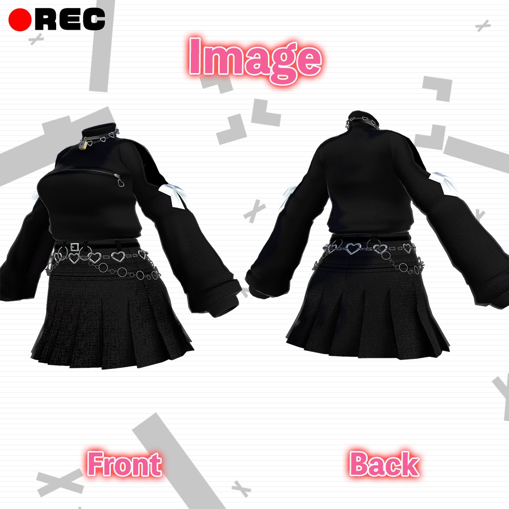 「ルーナリット/リーファ」専用【3D衣装モデル】トネリコ