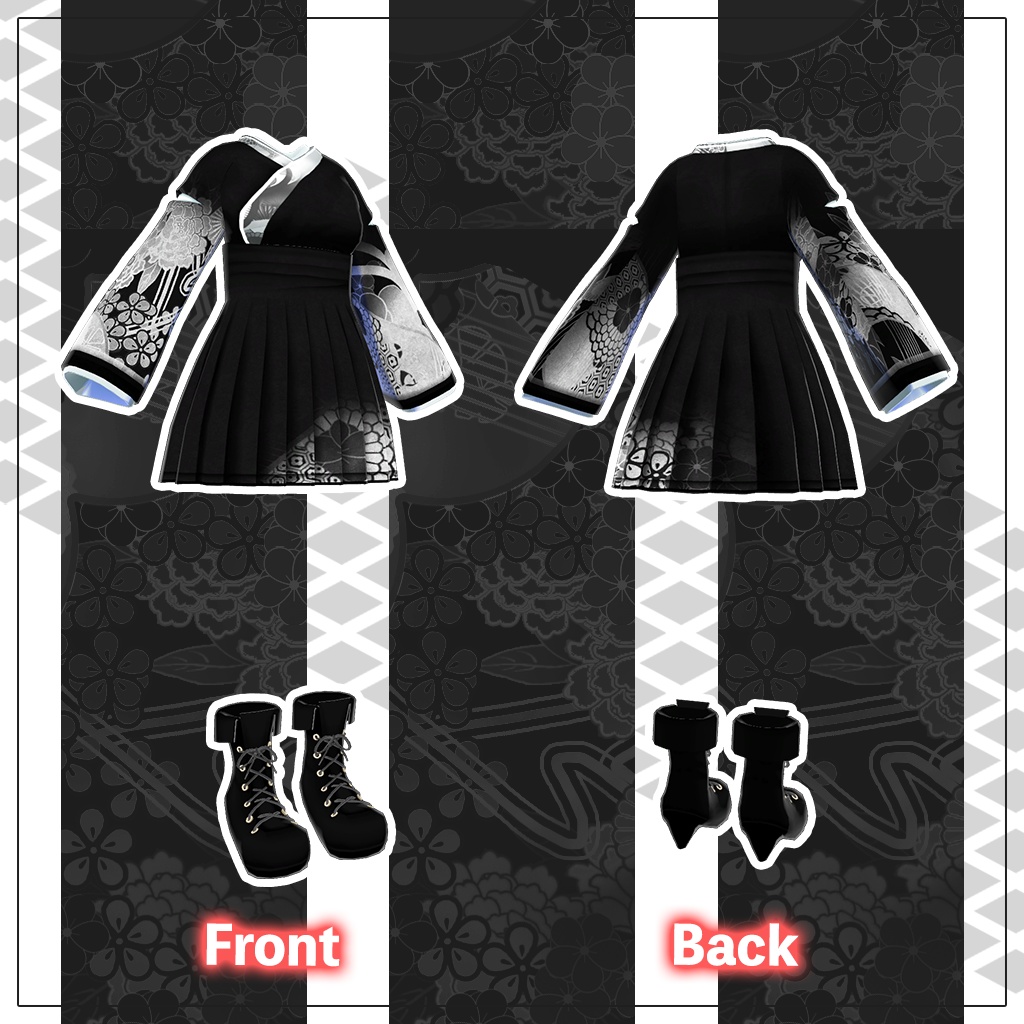 「セフィラ/アッシュ」専用【3D衣装モデル】アクロノート