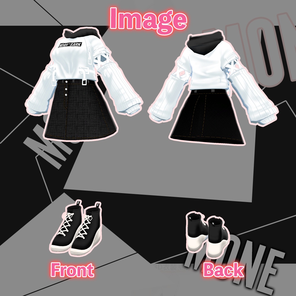 「ウルフェリア」専用【3D衣装モデル】モネ