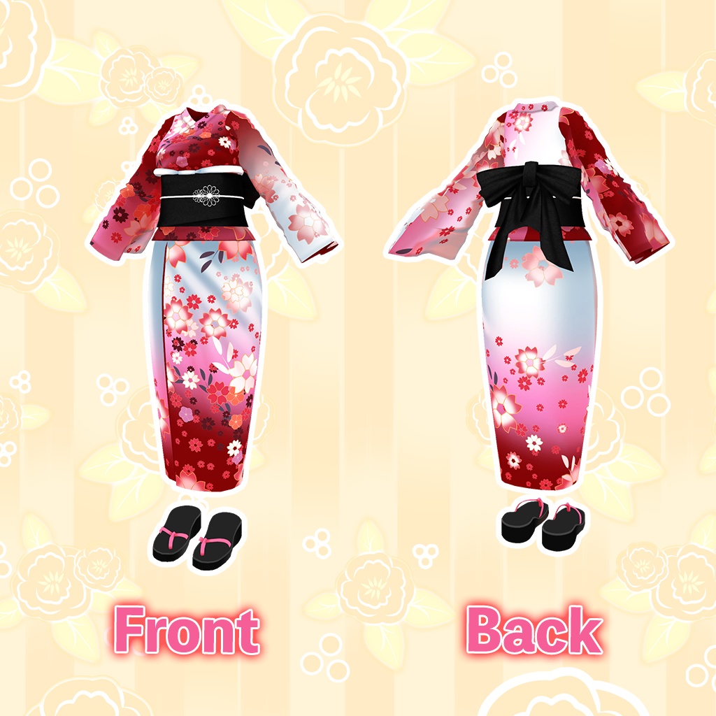 「ウルフェリア」専用【3D衣装モデル】一期一会