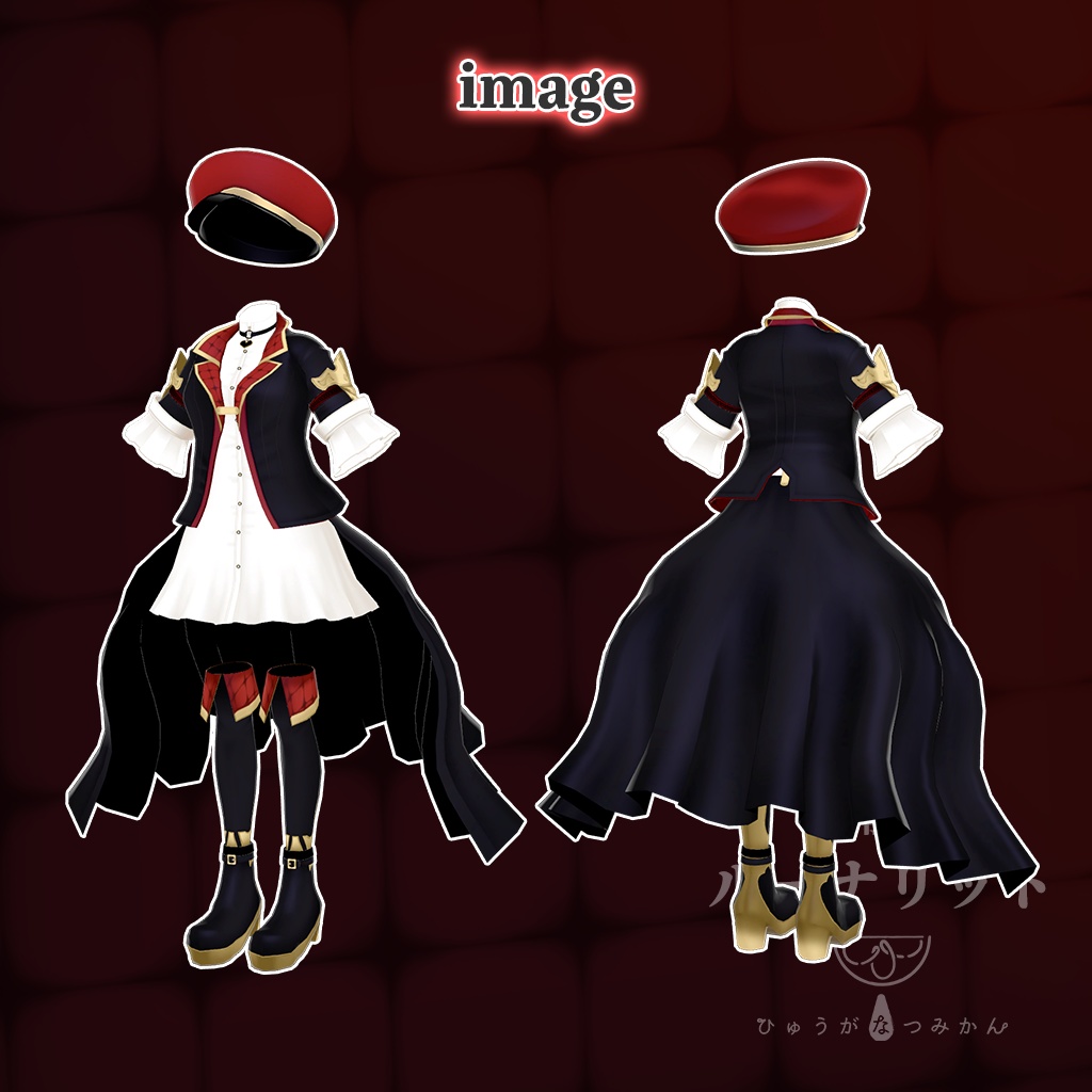 「ルーナリット」専売【3D衣装モデル】メルダンラート