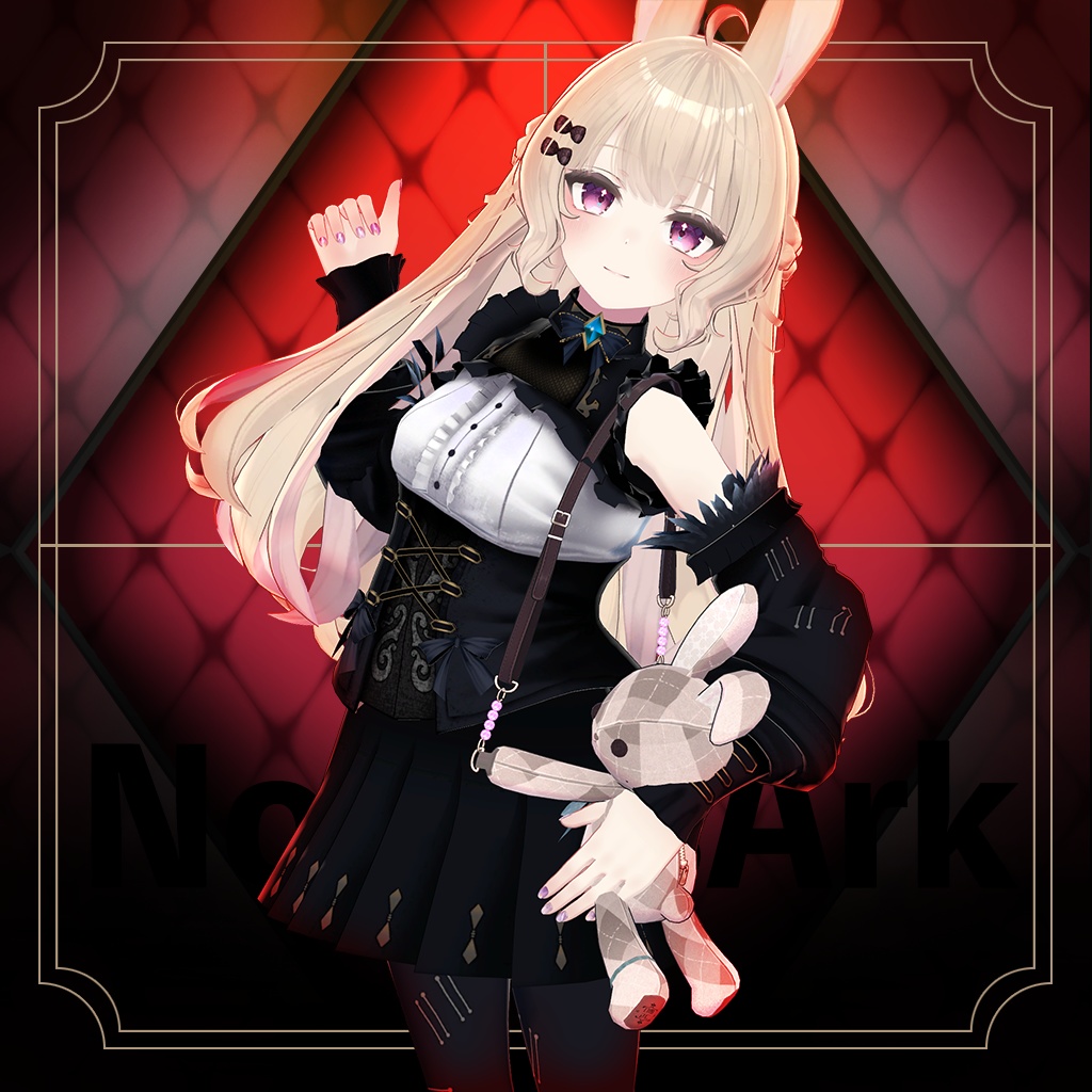 「ルーナリット」専用【3D衣装モデル】ブラックマリア