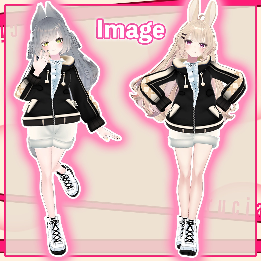 「ルーナリット/リーファ」専用【3D衣装モデル】ブルーシア