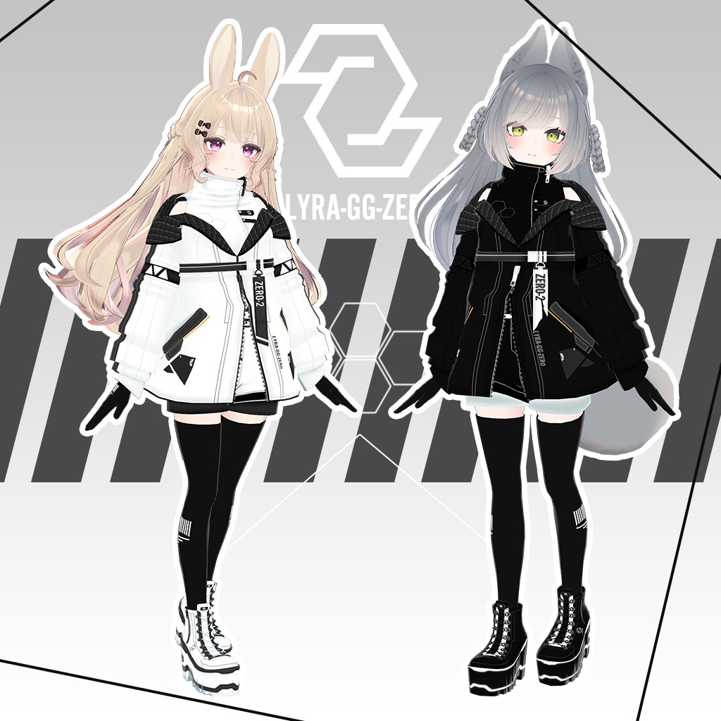 「ルーナリット/リーファ」専用【3D衣装モデル】LyraZERO