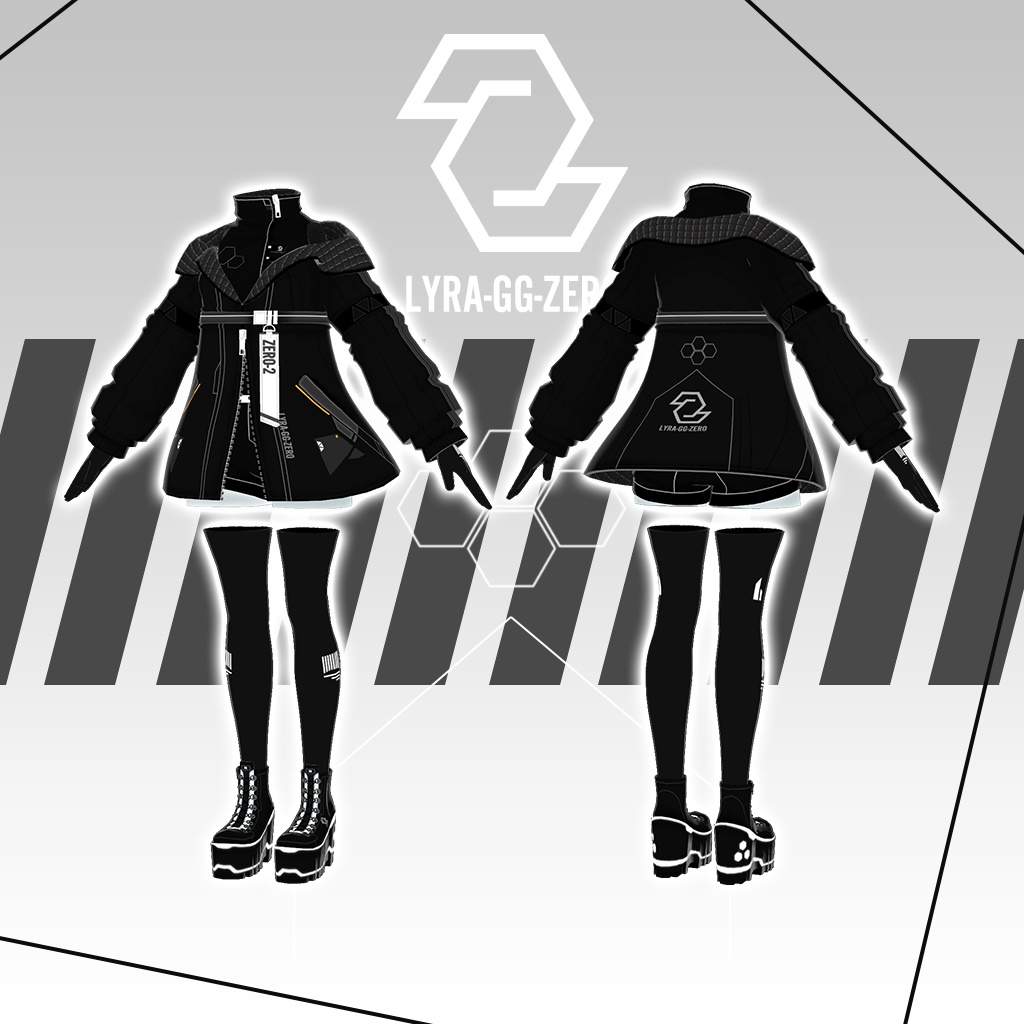 「カリン」専用【3D衣装モデル】LyraZERO
