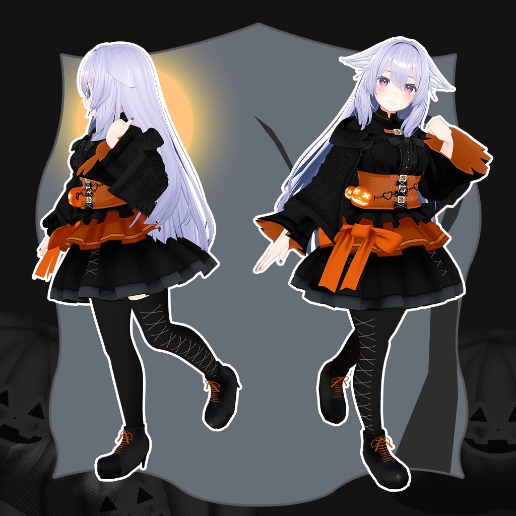 「桔梗」専用【3D衣装モデル】ハロハロ