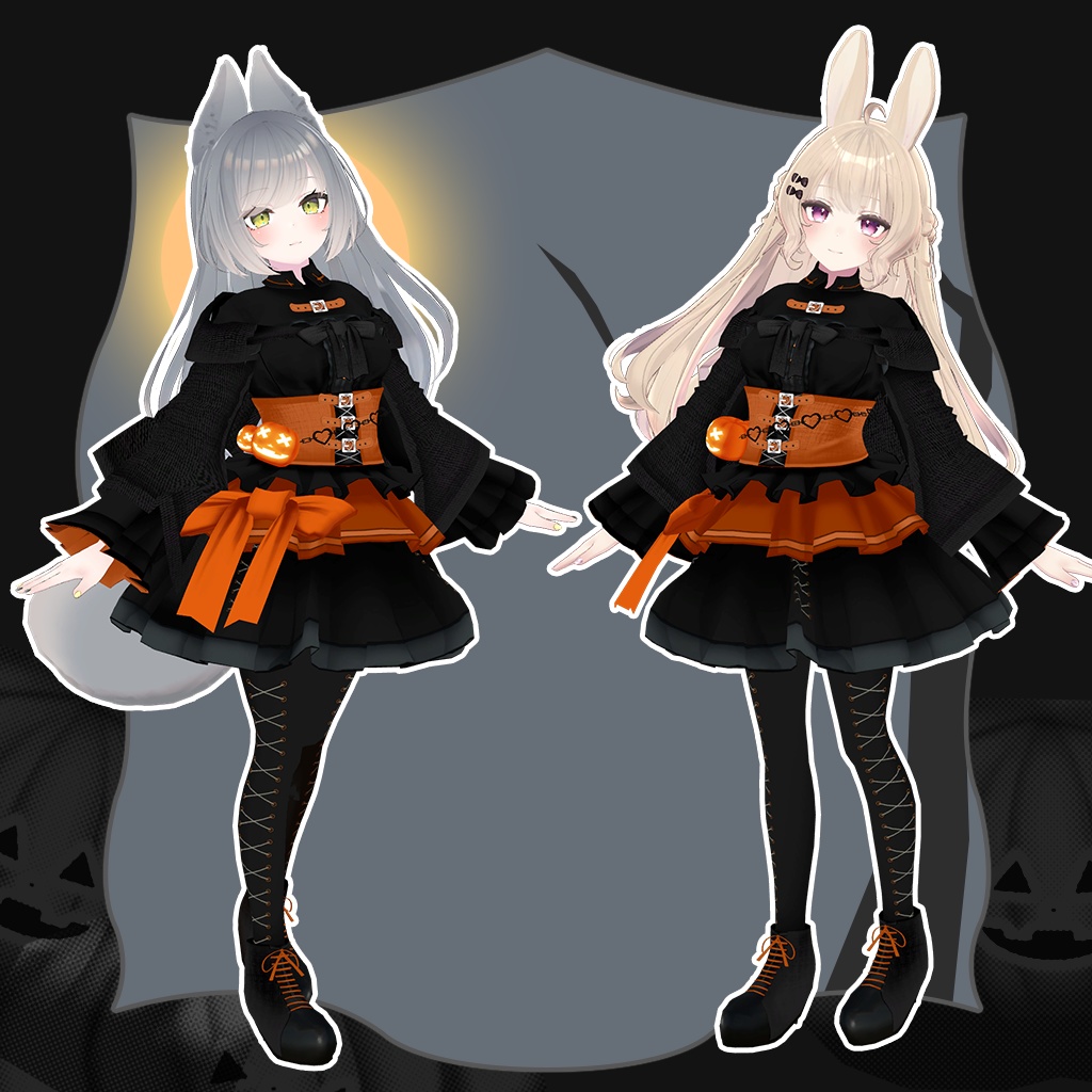 「ルーナリット/リーファ」専用【3D衣装モデル】ハロハロ