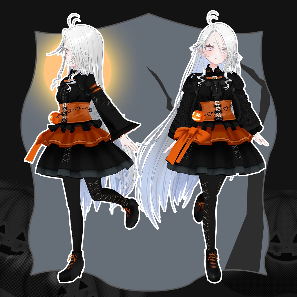 「ゾメちゃん」専用【3D衣装モデル】ハロハロ