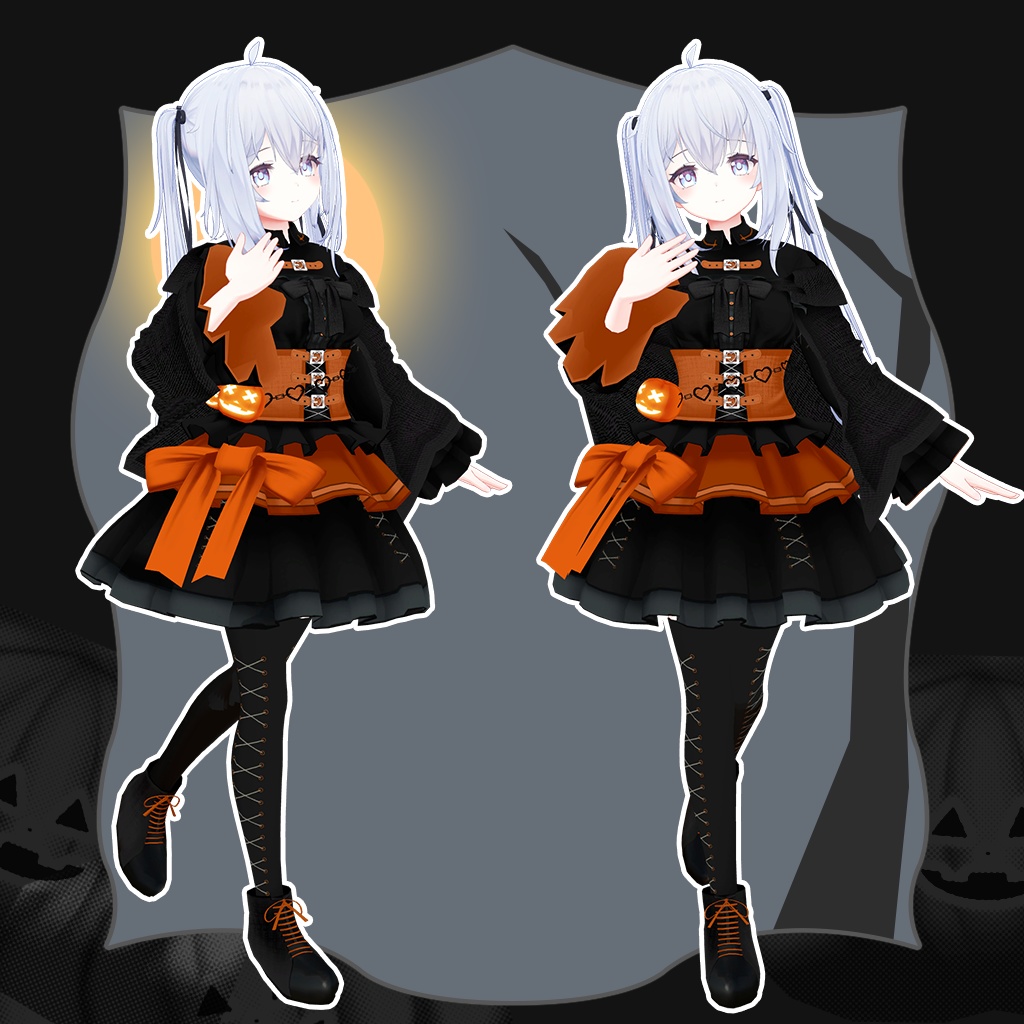 「サフィー」専用【3D衣装モデル】ハロハロ