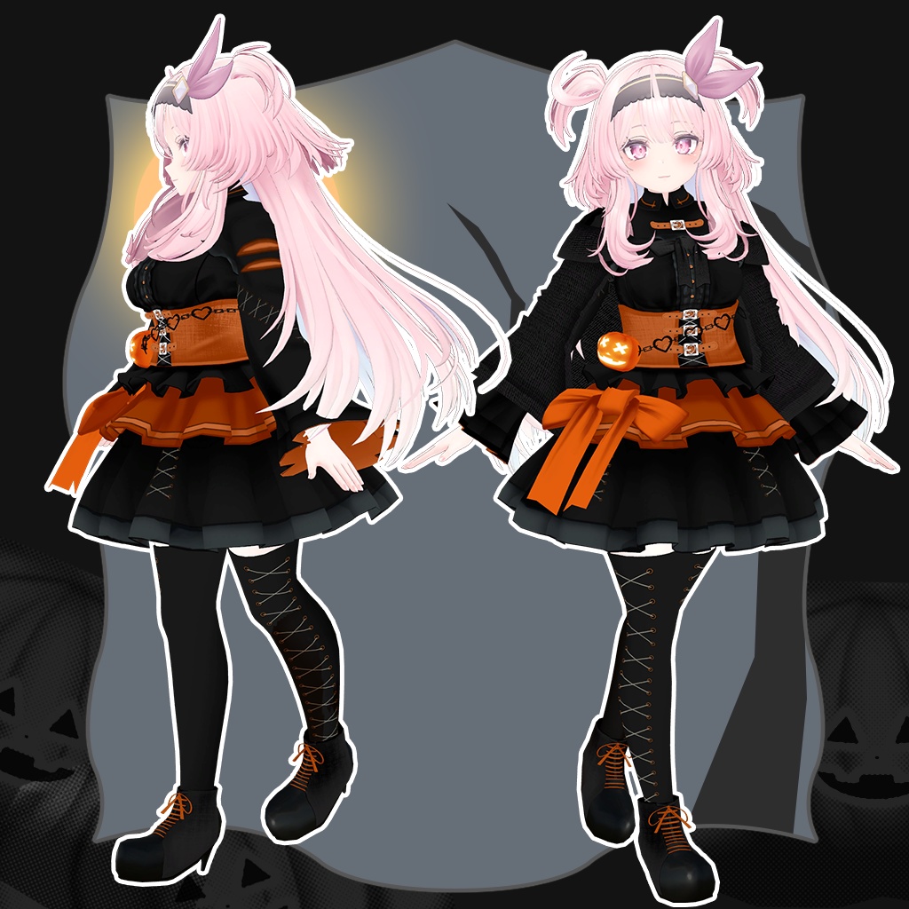 「セレスティア」専用【3D衣装モデル】ハロハロ