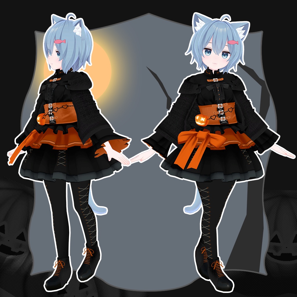 「ラスク」専用【3D衣装モデル】ハロハロ