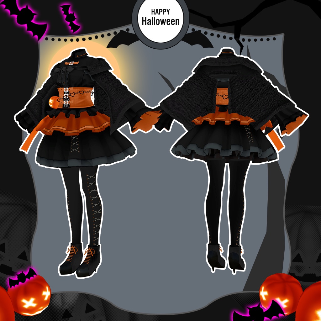 「竜胆」専用【3D衣装モデル】ハロハロ