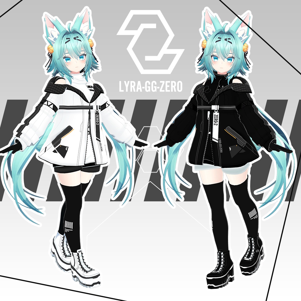 「竜胆」専用【3D衣装モデル】LyraZERO