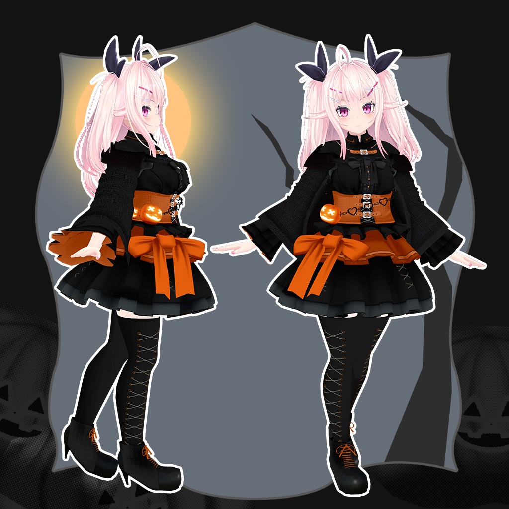 「イヨ」専用【3D衣装モデル】ハロハロ