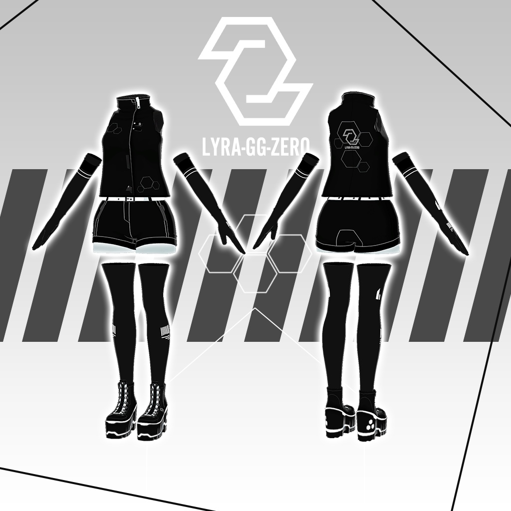 「かなえ」専用【3D衣装モデル】LyraZERO