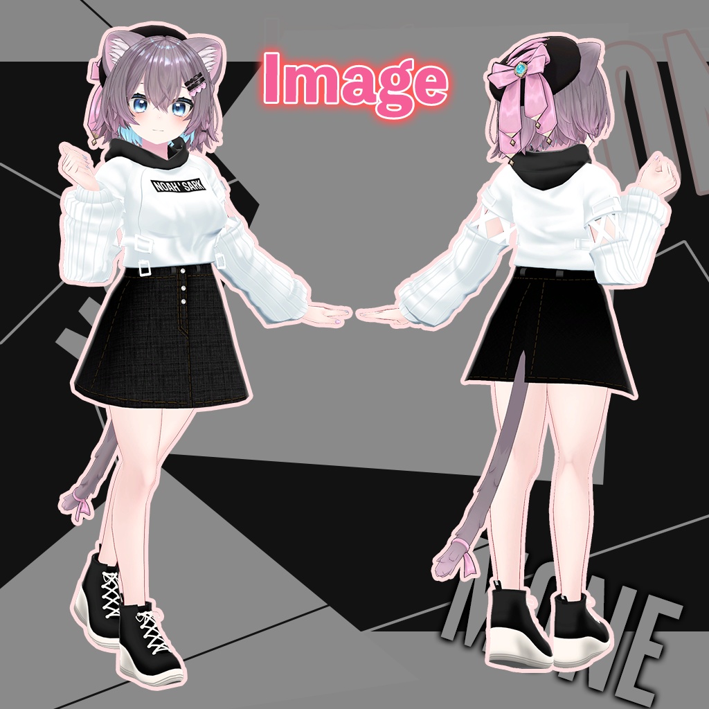 「まりえる」専用【3D衣装モデル】モネ