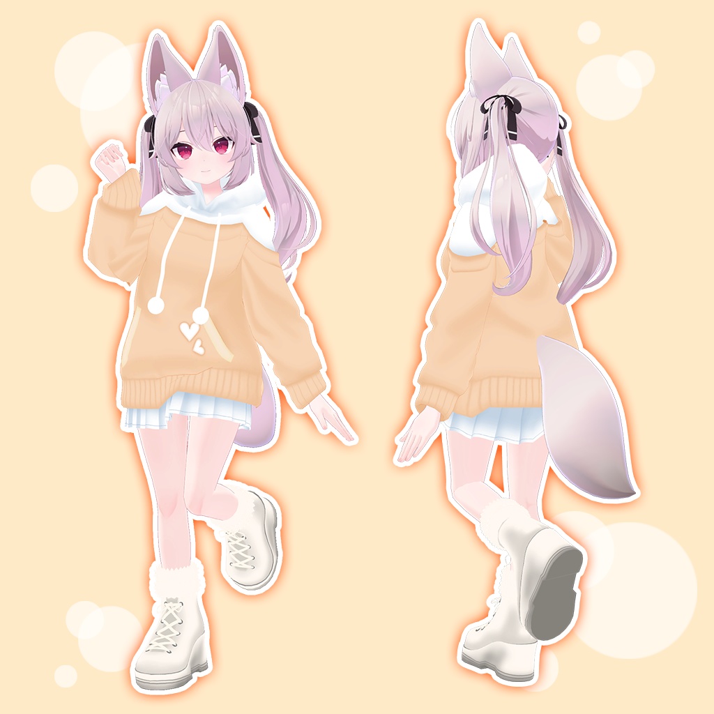 「カリン」専用【3D衣装モデル】モナカ