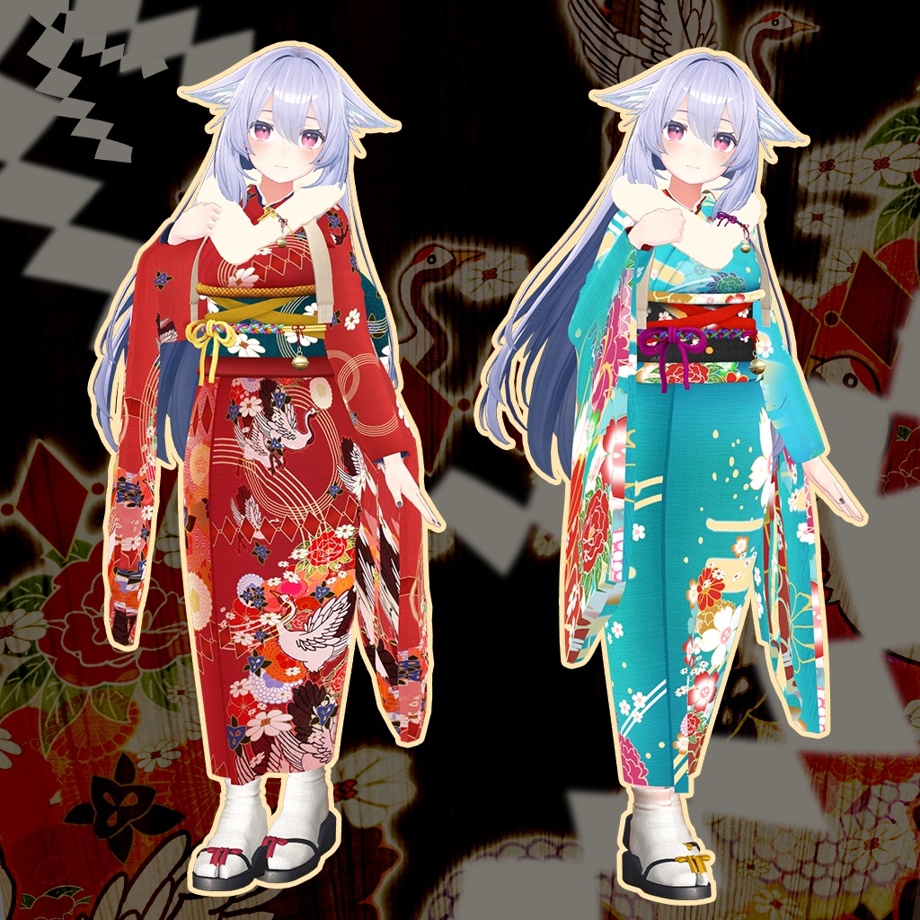 「桔梗」専用【3D衣装モデル】はないちもんめ