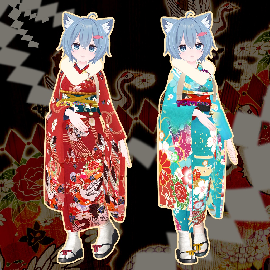 「ラスク」専用【3D衣装モデル】はないちもんめ