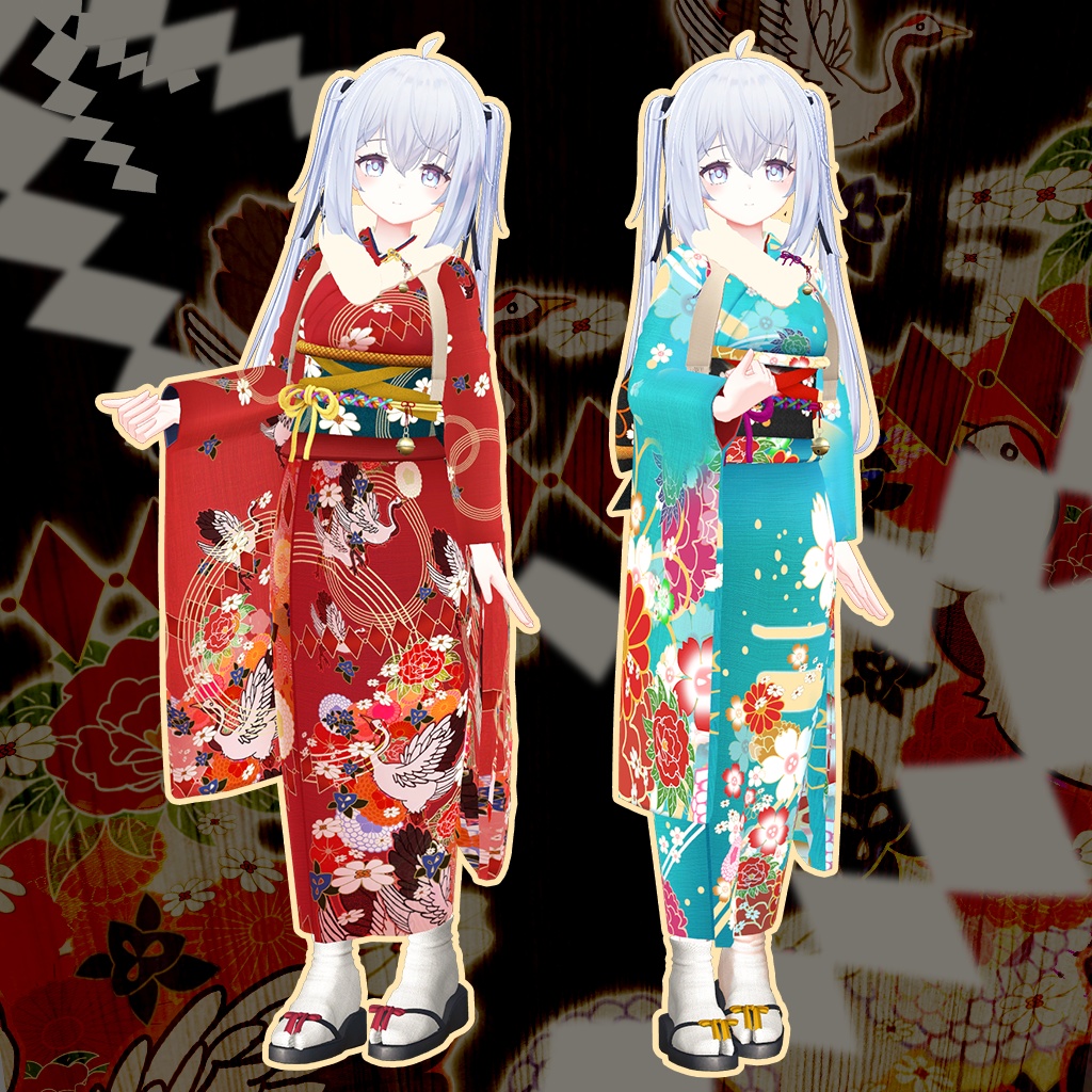 「サフィー」専用【3D衣装モデル】はないちもんめ