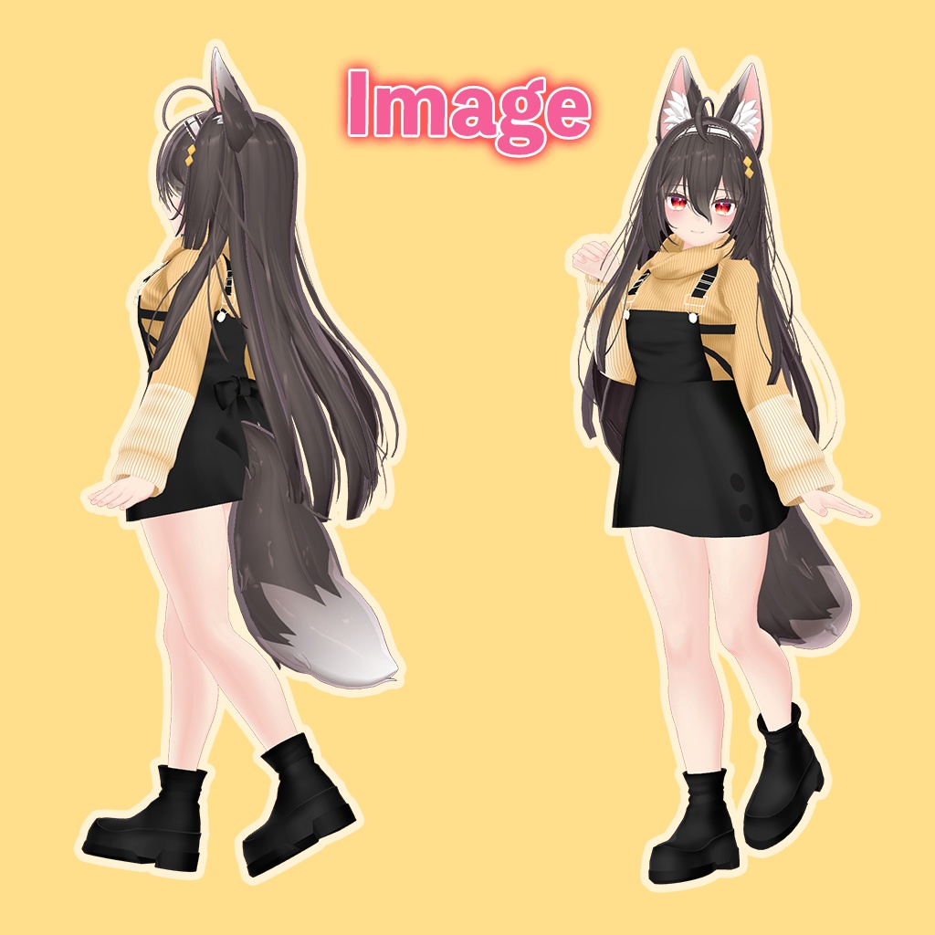 「ここあ」専用【3D衣装モデル】カプチーノ