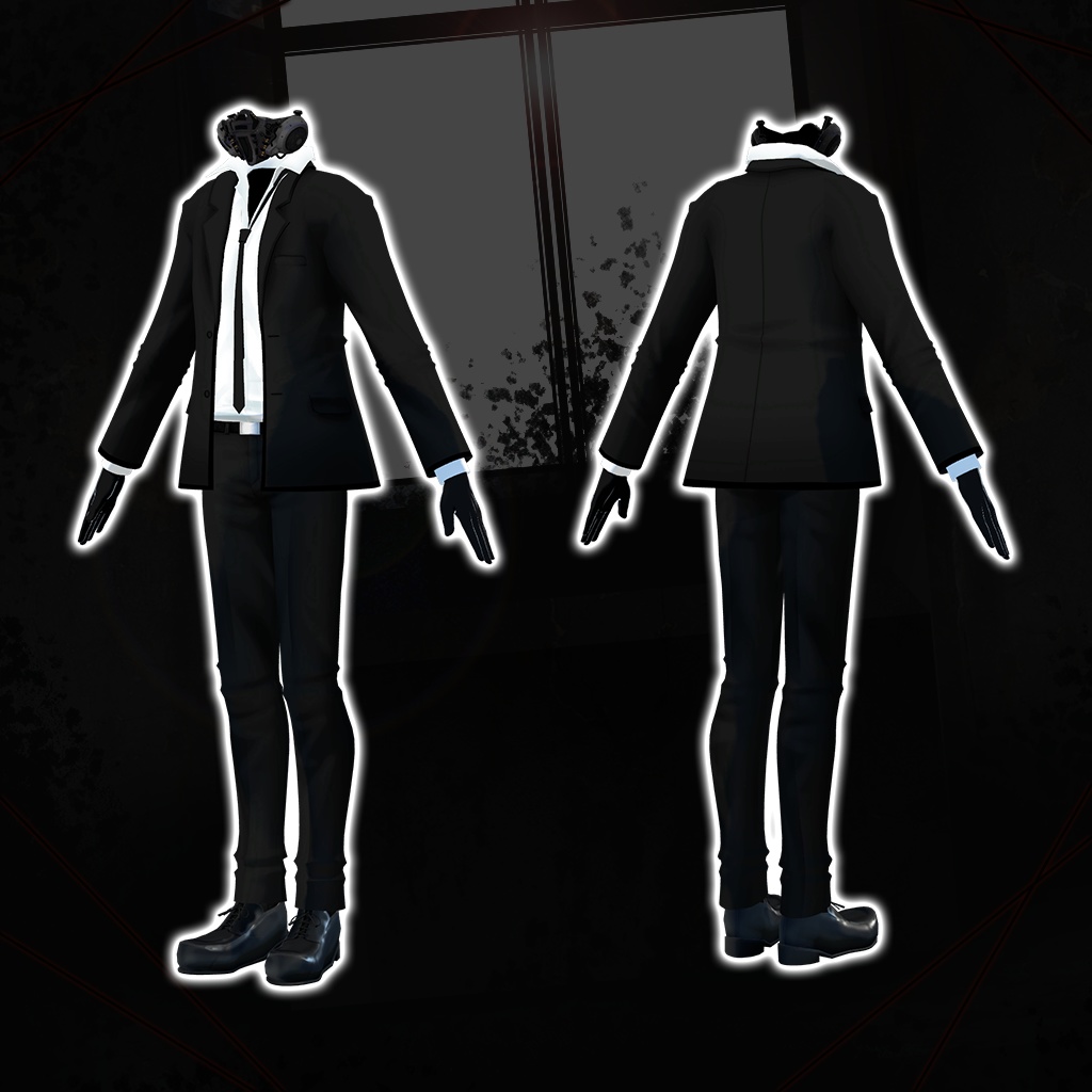 「水瀬」専用【3D衣装モデル】スーツ