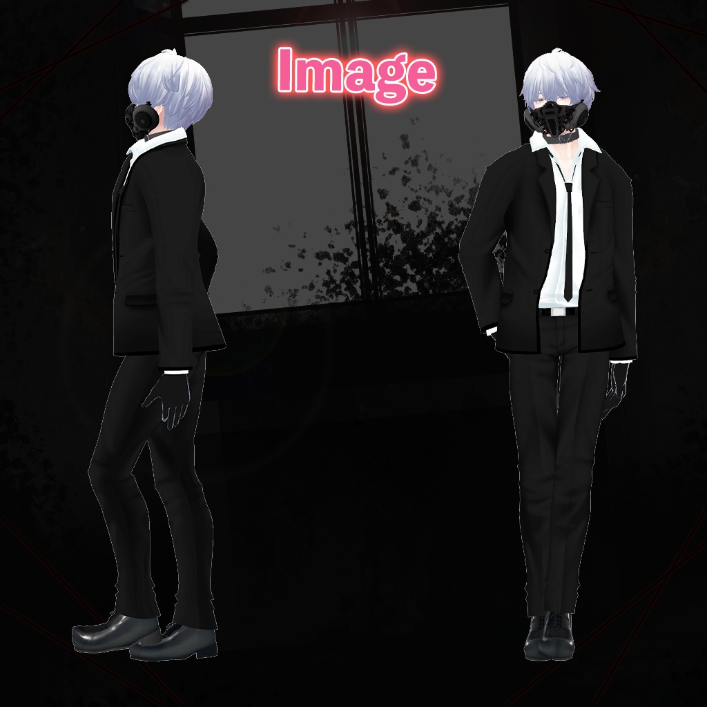 「水瀬」専用【3D衣装モデル】スーツ