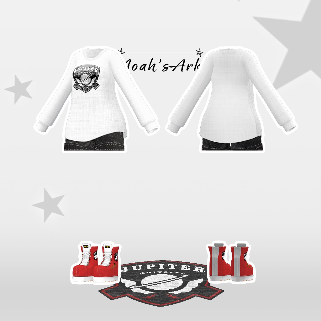 「舞夜」専用【3D衣装モデル】ジュピター