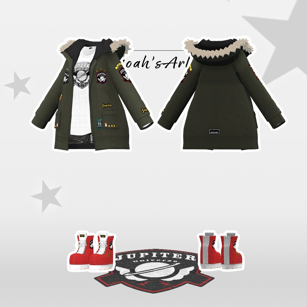 「ゾメちゃん」専用【3D衣装モデル】ジュピター