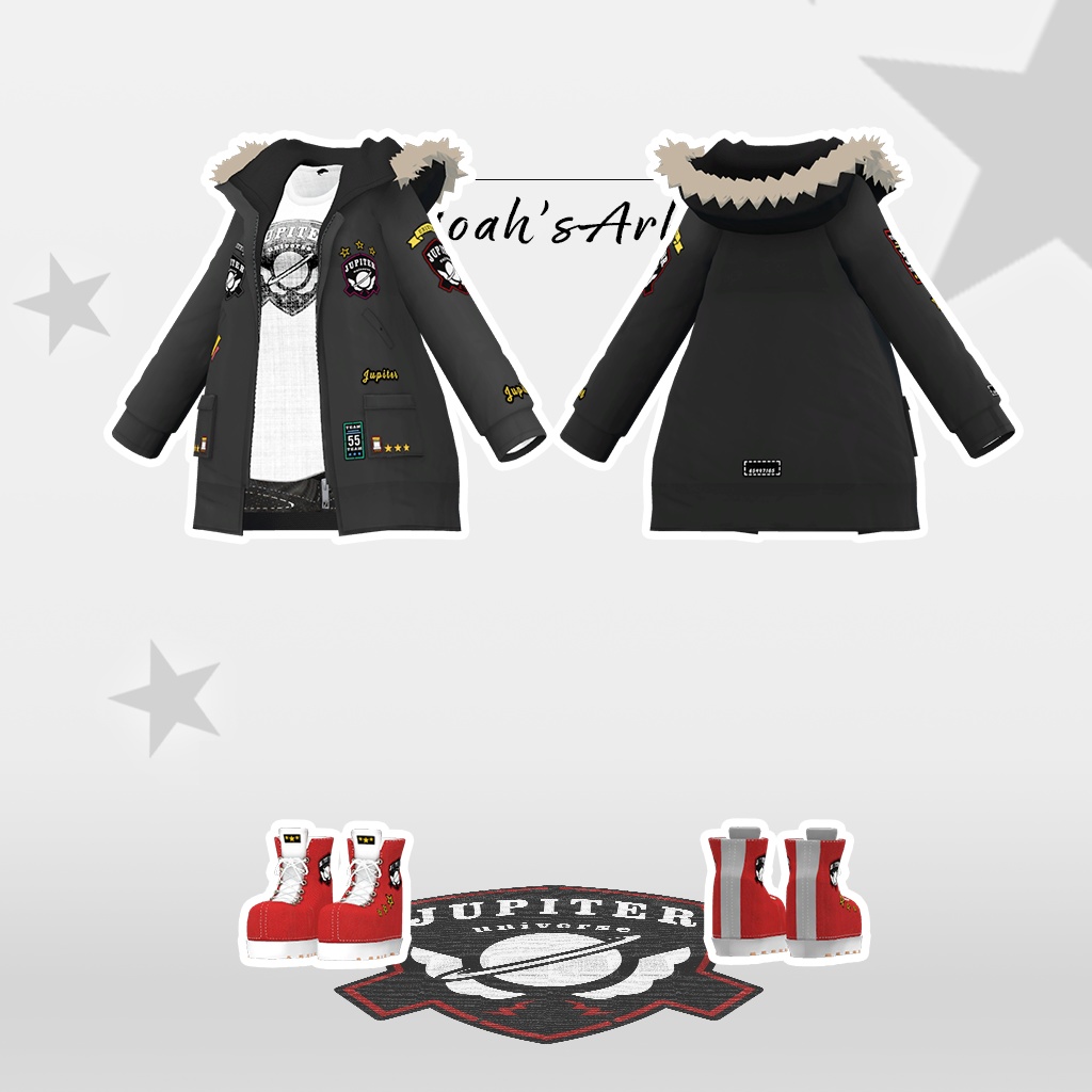 「カリン」専用【3D衣装モデル】ジュピター
