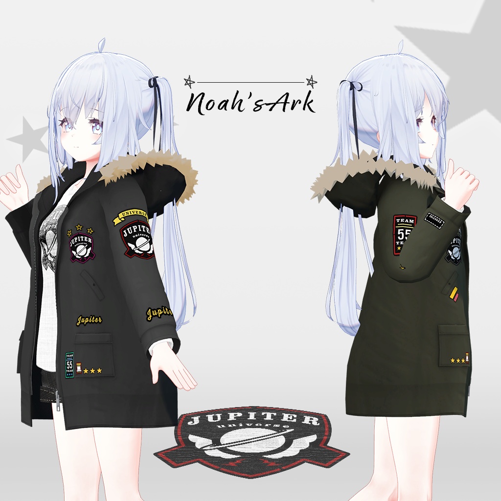「サフィー」専用【3D衣装モデル】ジュピター