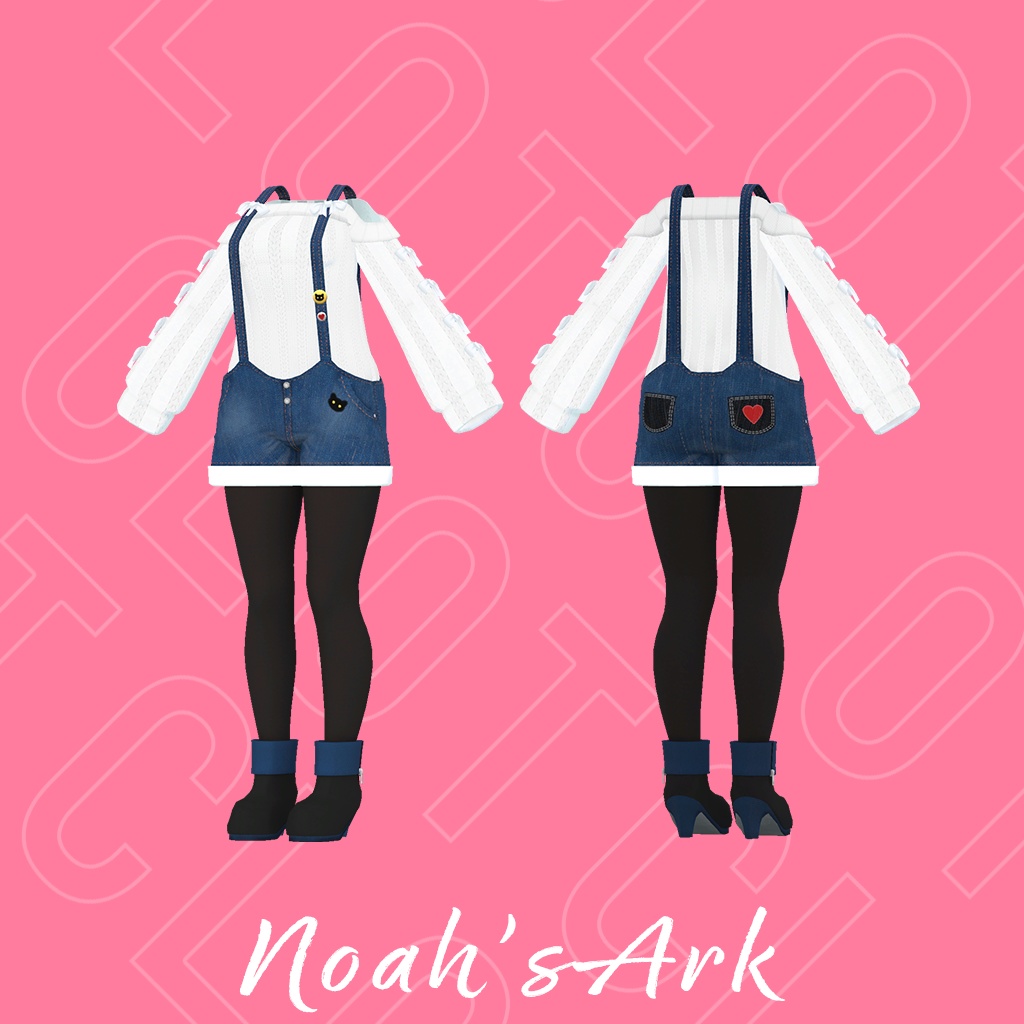 「ゾメちゃん」専用【3D衣装モデル】クロット