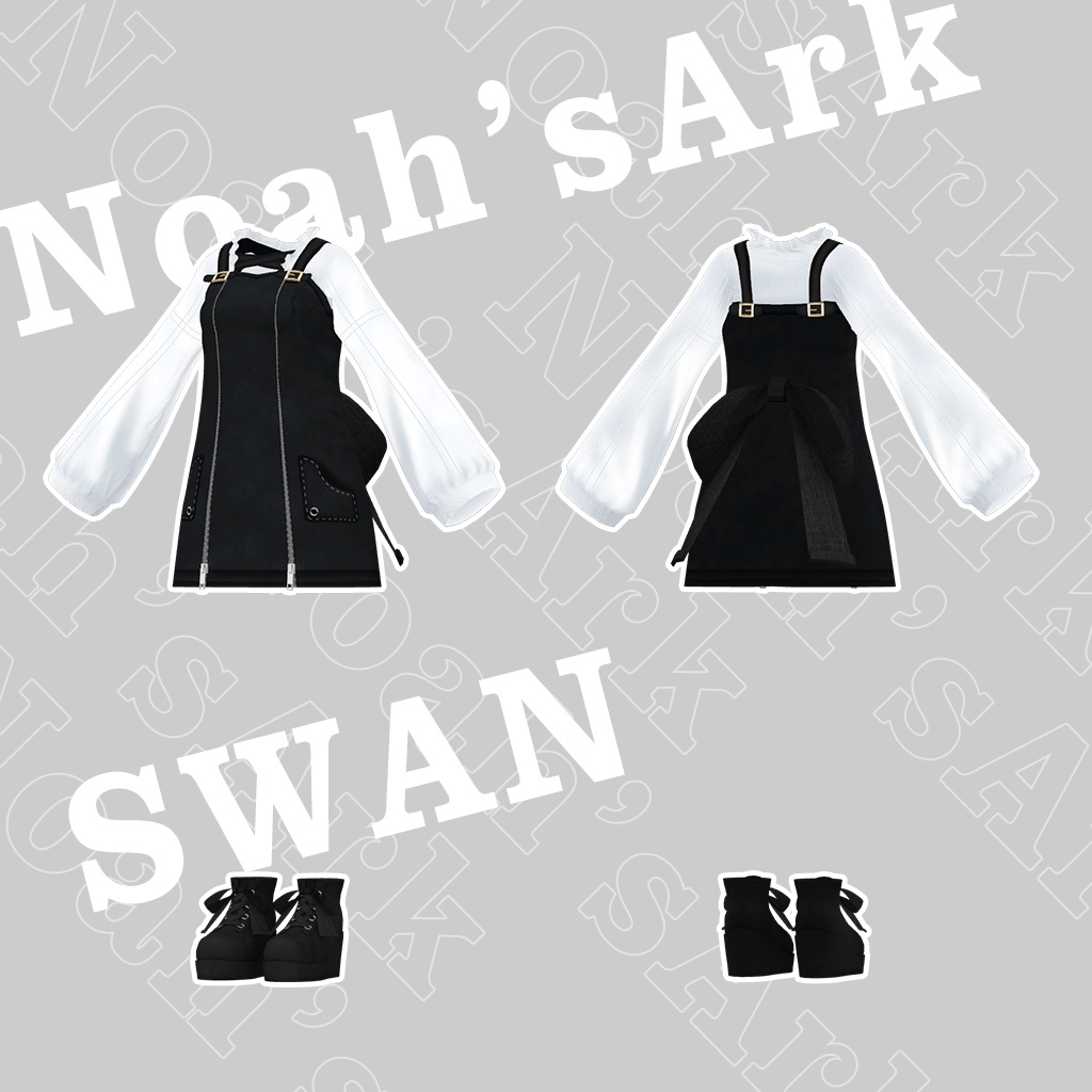 「舞夜」専用【3D衣装モデル】スワン