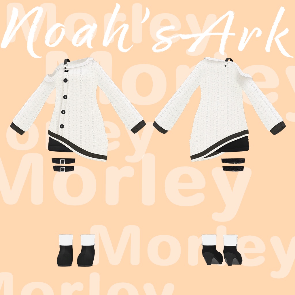 サフィー」専用【3D衣装モデル】モーリー - Noah'sArk【α】 - BOOTH