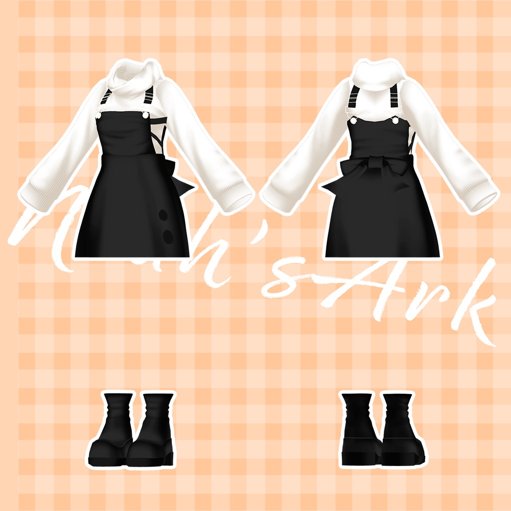 「萌」専用【3D衣装モデル】カプチーノ