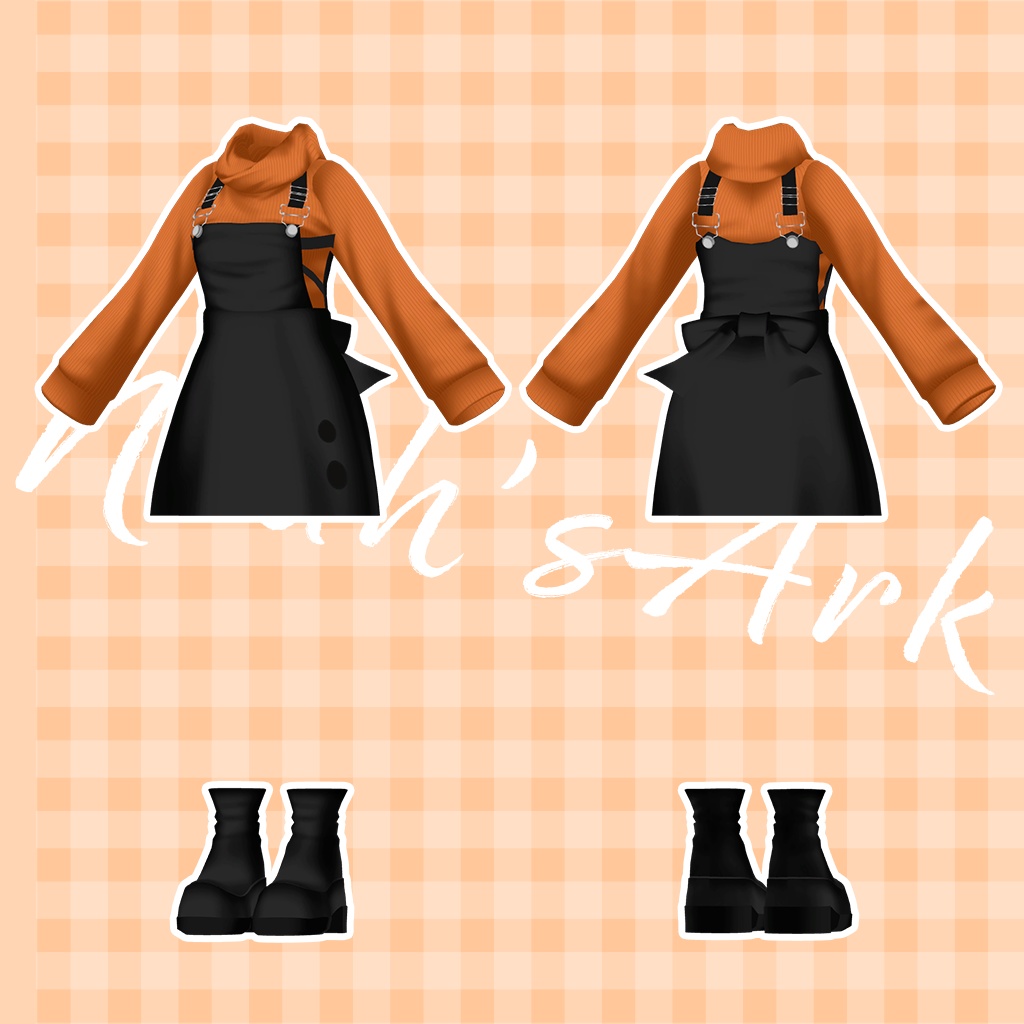 「萌」専用【3D衣装モデル】カプチーノ