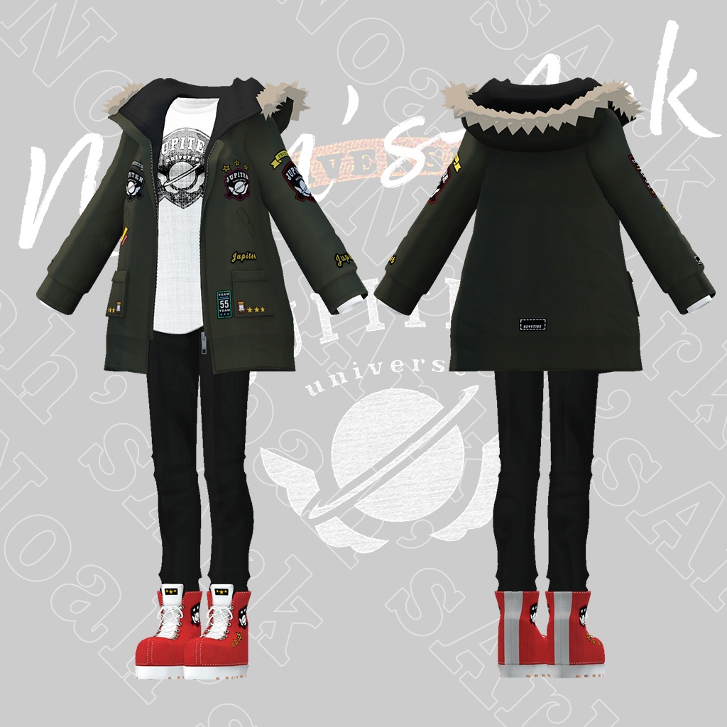 「碼希-まき-」専用【3D衣装モデル】ジュピター