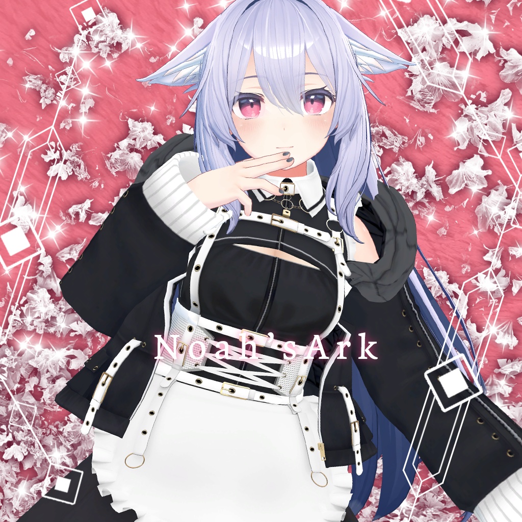 「桔梗」専用【3D衣装モデル】ピンキーリング