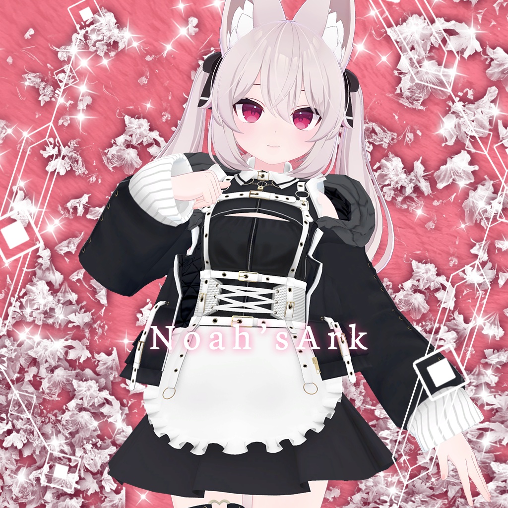 「カリン」専用【3D衣装モデル】ピンキーリング