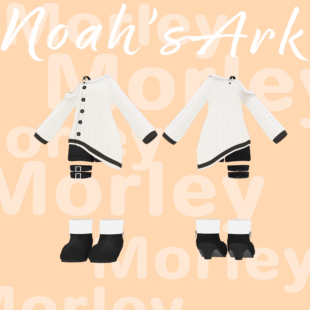 「まめひなた」専用【3D衣装モデル】モーリー