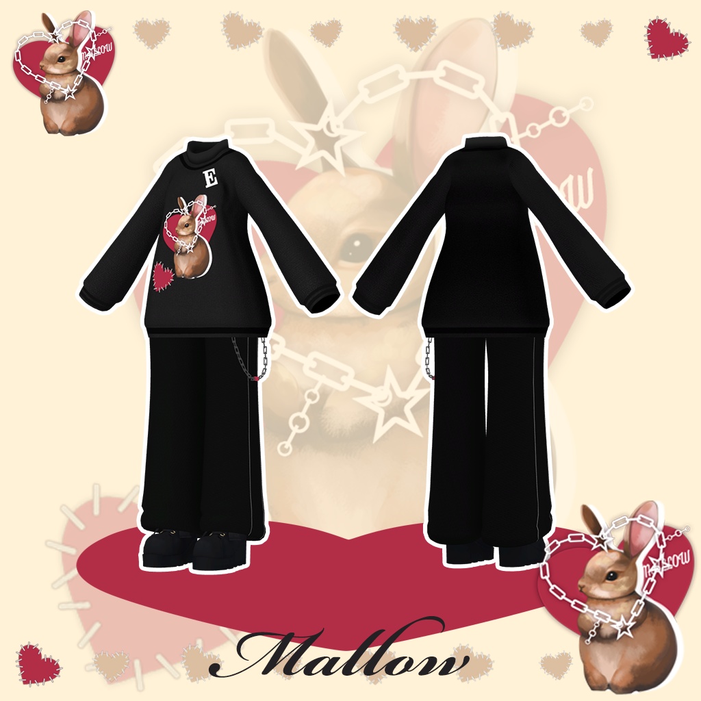 「カリン」専用【3D衣装モデル】マーロウ